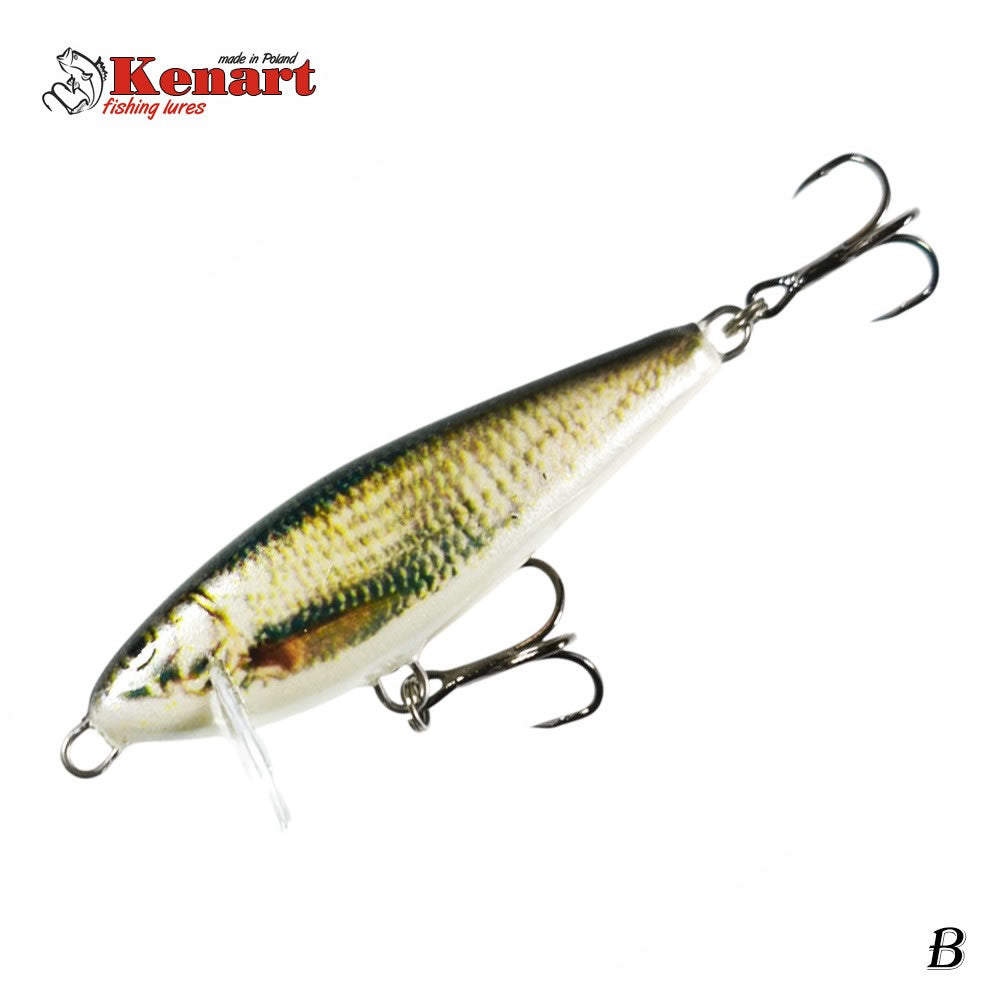 Vobler KENART Flash, 5cm, 6gr, Culoare B, 1buc/pac