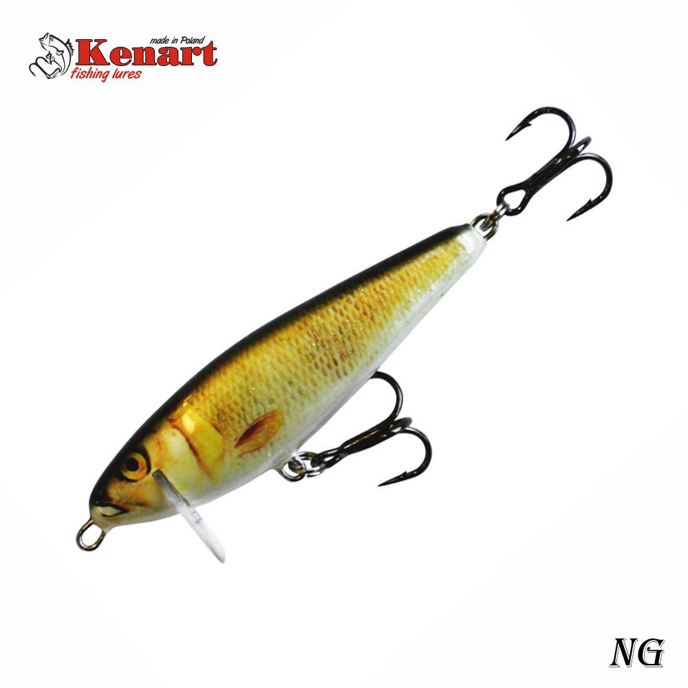 Vobler KENART Flash, 5cm, 6gr, Culoare NG, 1buc/pac