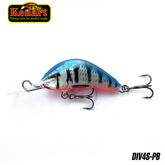 Vobler Kenart Diver 4cm / 5gr (sinking) div4s-pb