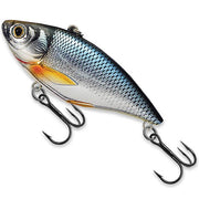 Vobler Live Target Golden Shiner Rattlebait, Silver / Blue, 6.0cm, 7.0g