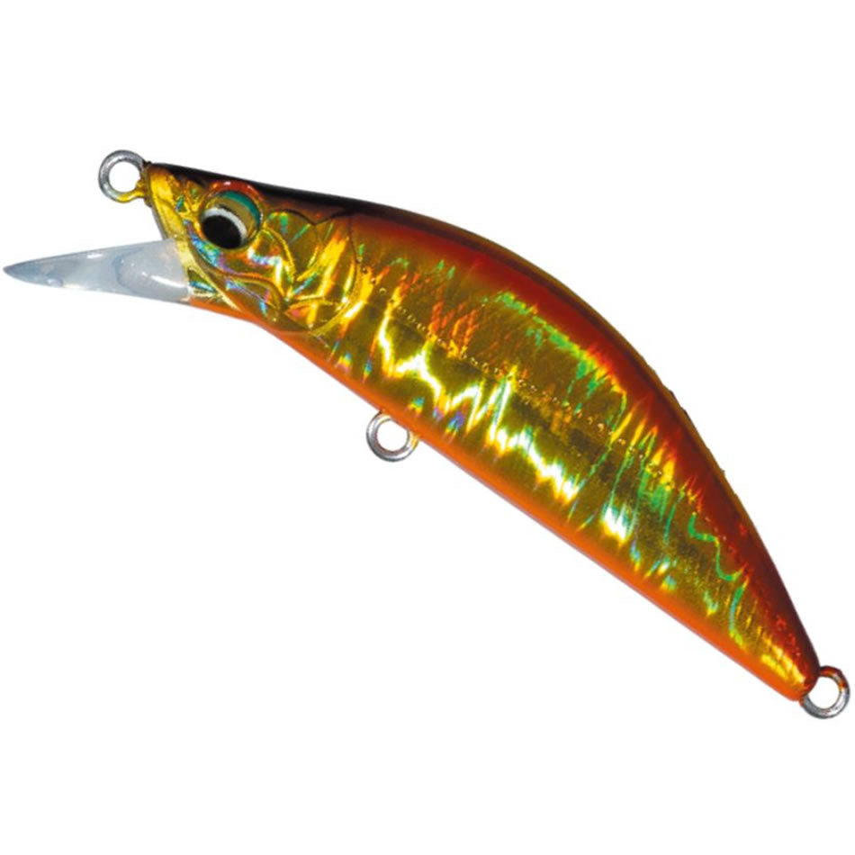 Vobler MAJOR CRAFT Finetail Eden 45S, Laser Red Gold, 4.5cm, 3.7g