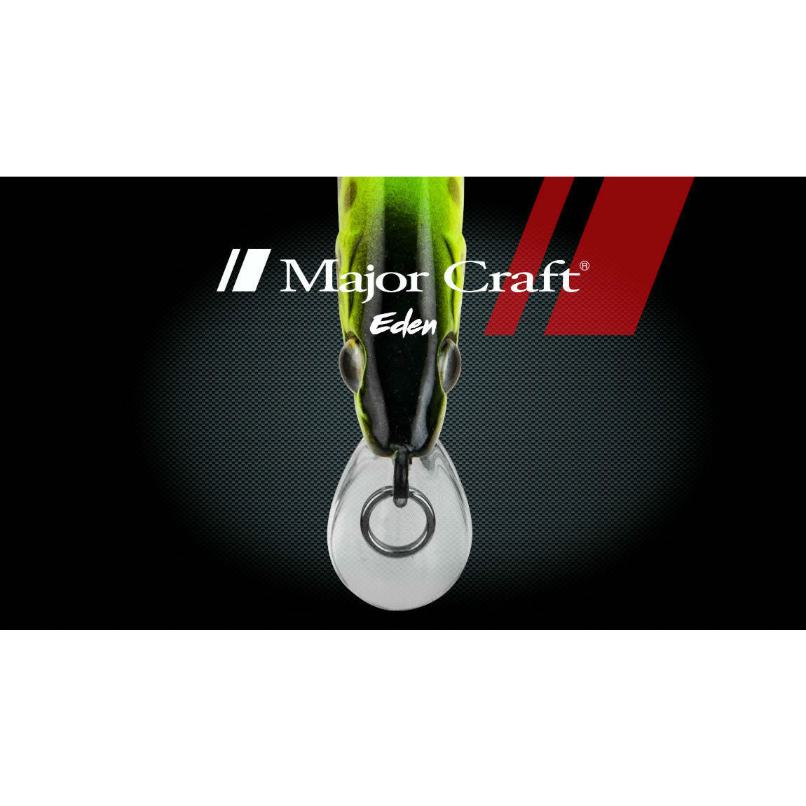 Vobler MAJOR CRAFT Finetail Eden 45SS, Laser Red Gold, 4.5cm, 3g