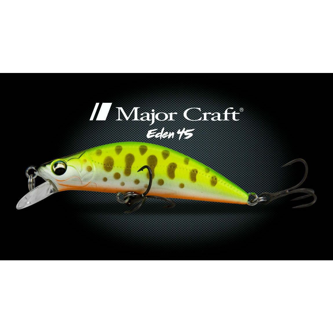 Vobler MAJOR CRAFT Finetail Eden 50H, Laser Red Gold, 5cm, 5.5g