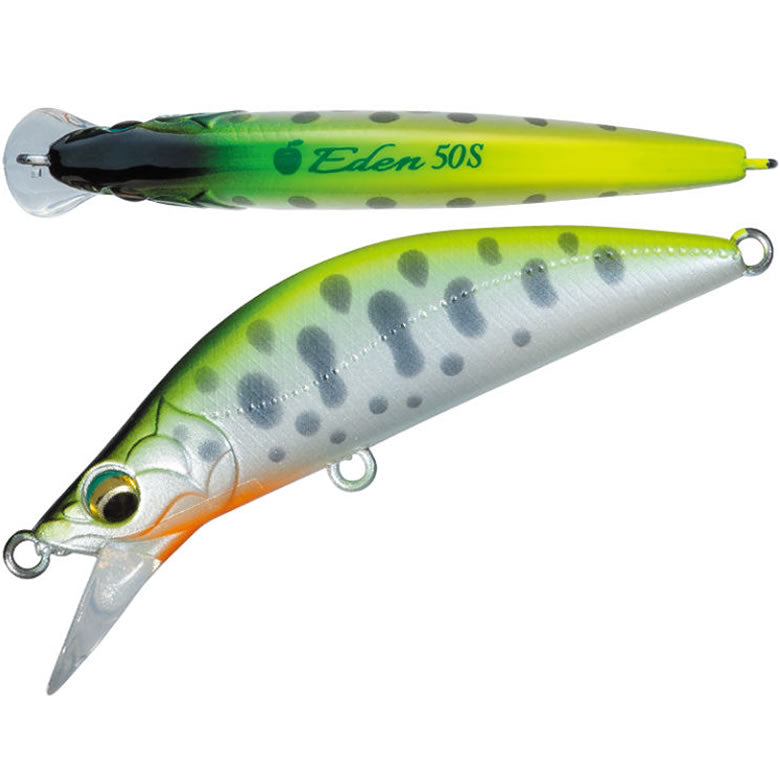 Vobler MAJOR CRAFT Finetail Eden 60H, Pearl Chart Yamame, 6cm, 7g