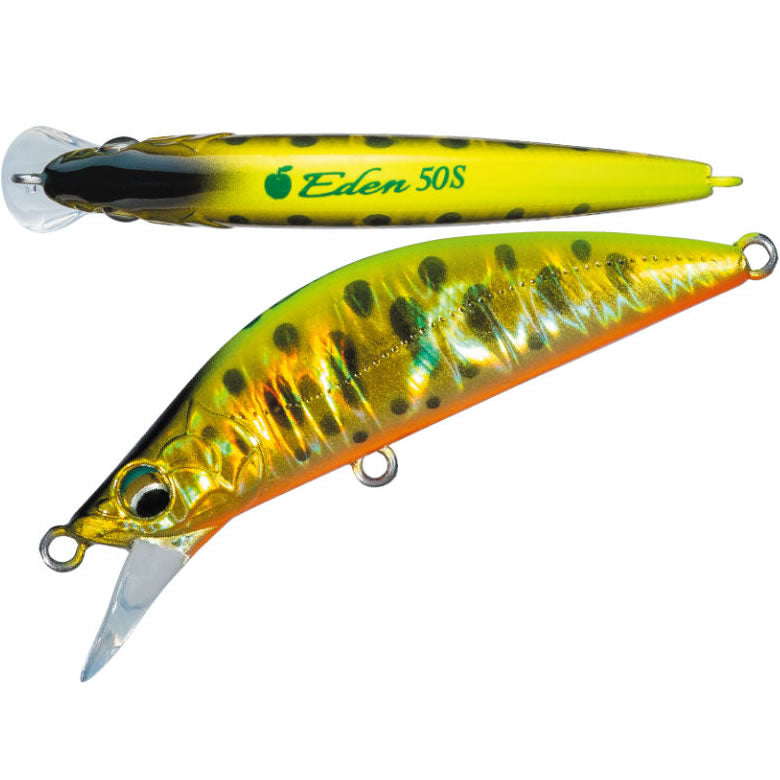 Vobler MAJOR CRAFT Finetail Eden 60S, Gold Chart Yamame, 6cm, 5.7g