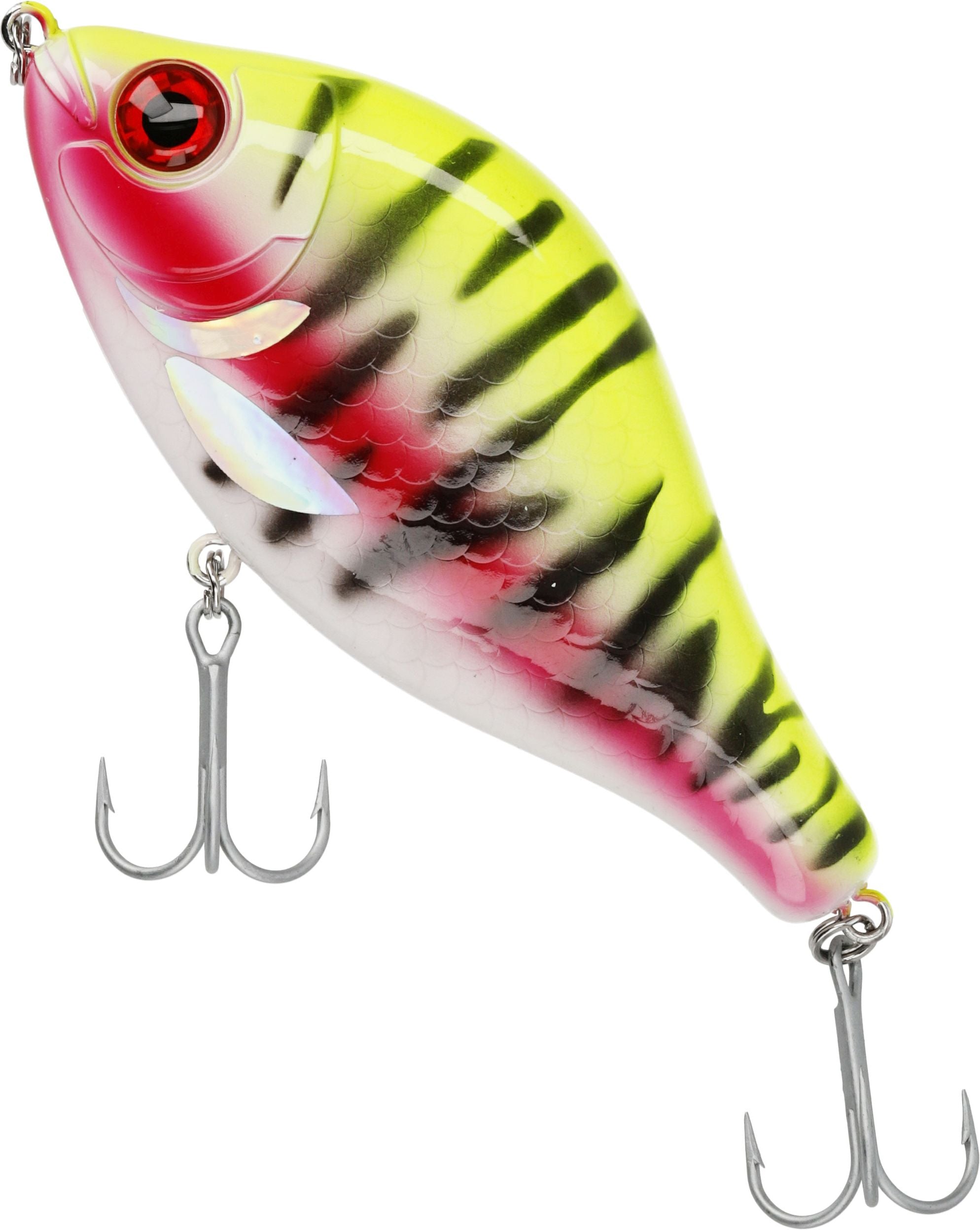 Vobler MIKADO Mft Jerk Sinking, Lemon Tiger, 7cm, 19g, 1bac/pac