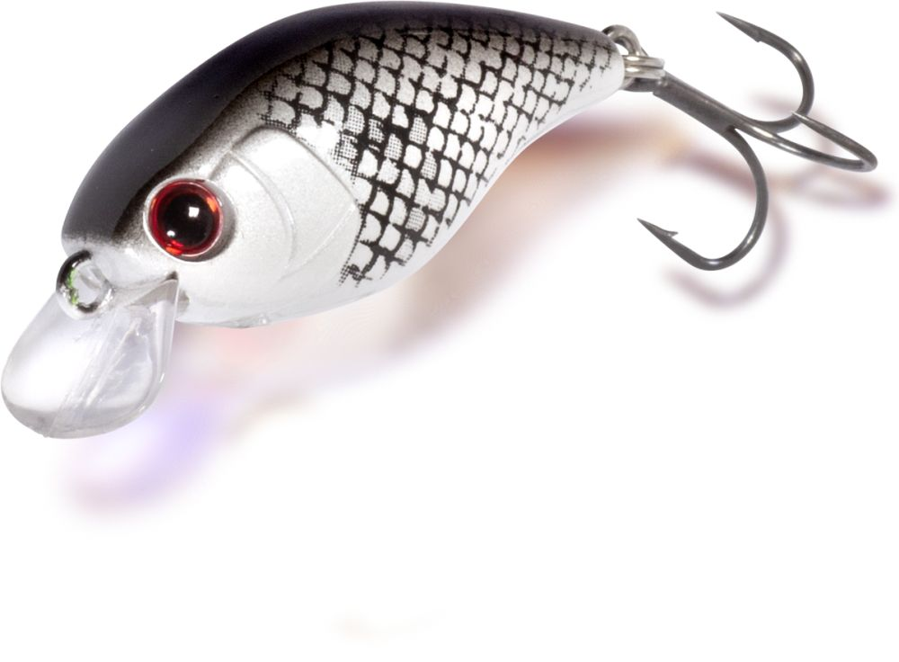 Vobler Magic Trout 1.1g 2.7cm Hustle and Bustle River white flash 