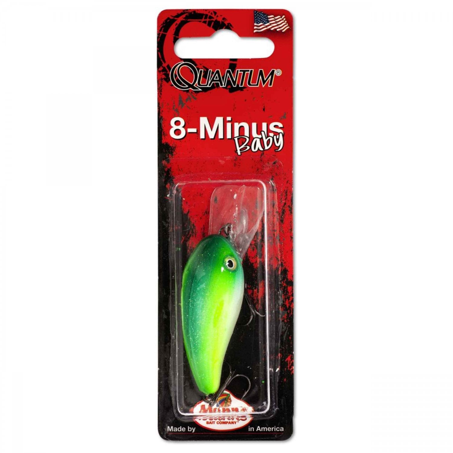 Vobler Mann's Baby 8-Minus 5.5cm 13g Lime