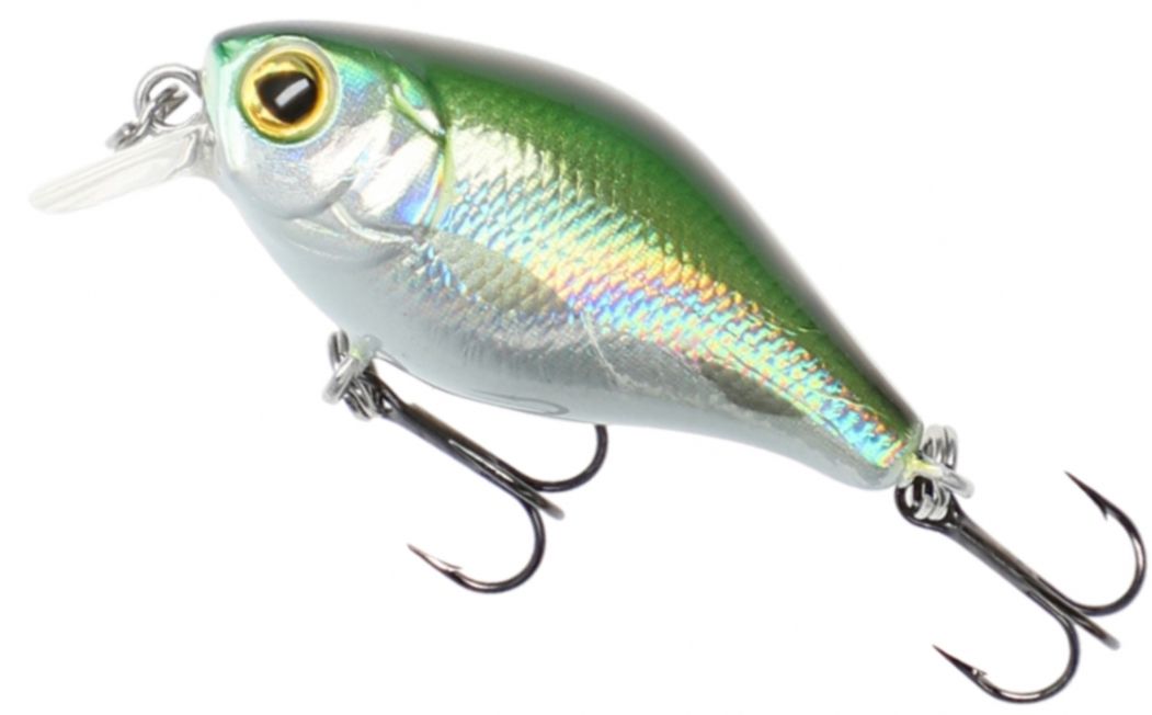 Vobler Mikado Fishunter Bold Head Floating, Olive Bleak, 3.5g, 4cm, 1buc/pac 