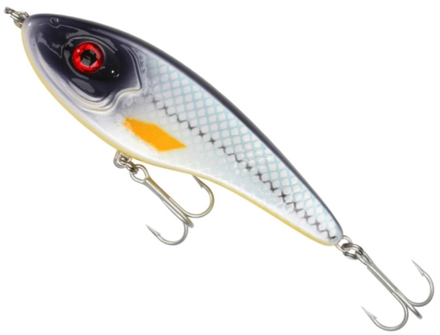 Vobler Mikado Fishunter Plate, Slow Sinking, Culoare D04, 33g, 11.5cm 