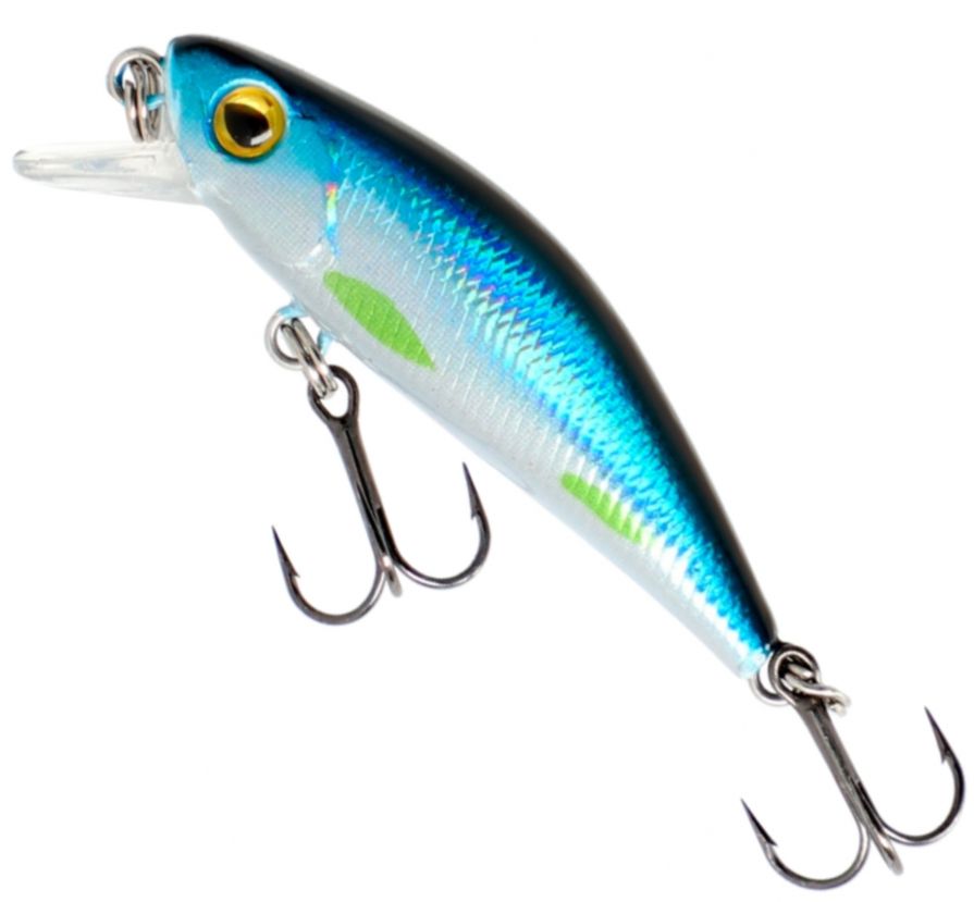 Vobler Mikado Twist, Sinking, Blue Bleak, 2.8g, 4.2cm, 1buc/pac