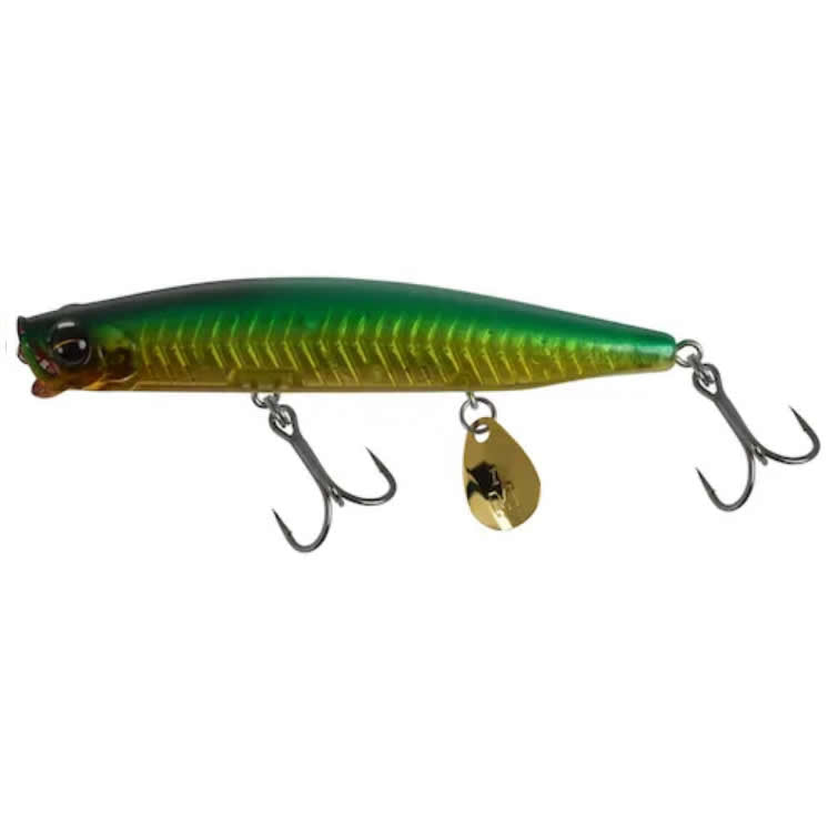 Vobler Mustad Vertebrata Sink Pencil Green Gold