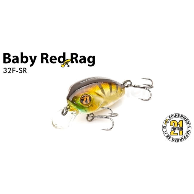 Vobler Pontoon21 Baby RedRag 32F-MDR 3.2cm 5.1g R43 F