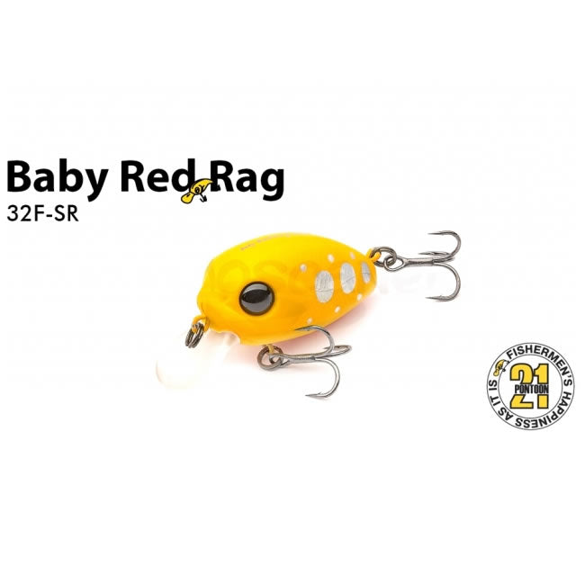 Vobler Pontoon21 Baby RedRag 32F-MDR 3.2cm 5.1g R45 F