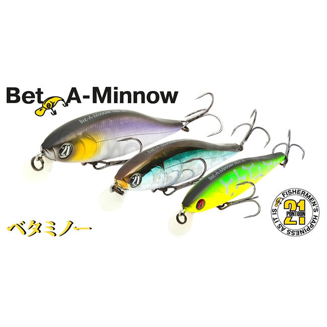 Vobler Pontoon21 Bet a Minnow 102SP-SR 10.2cm 16.4g R37 SP