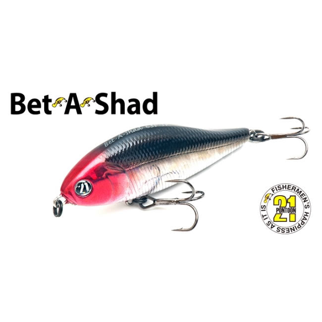 Vobler Pontoon21 Bet a Shad 63SP-SR, 005 SP, 6.3cm, 7.7g, 1buc/pac