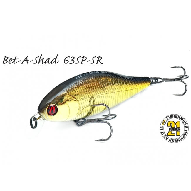 Vobler Pontoon21 Bet a Shad 63SP-SR 6.3cm 7.7g A63 SP