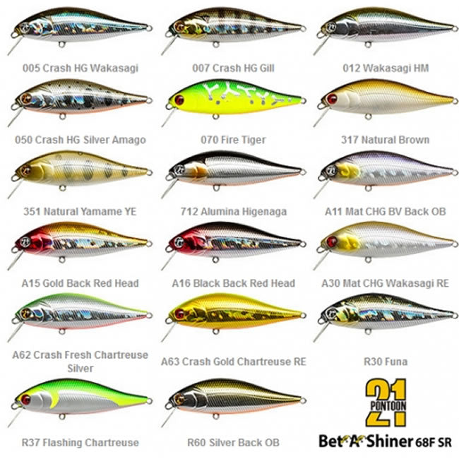 Vobler Pontoon21 Bet a Shiner, Crash HG Gill 007 SP, 9.1cm, 17.3g, 1buc/pac