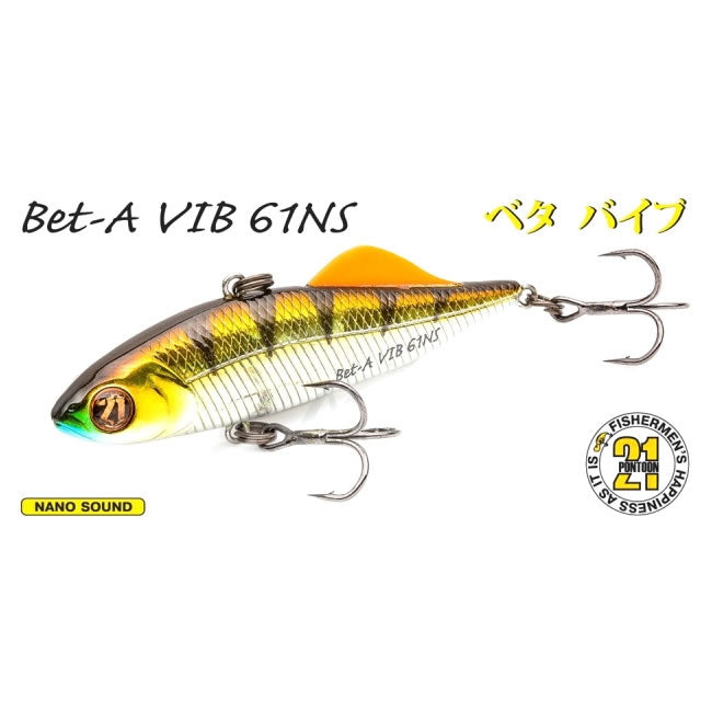 Vobler Pontoon21 Bet a Vib Nano Sound, 007F S, 6.1cm, 14.5g, 1buc/pac