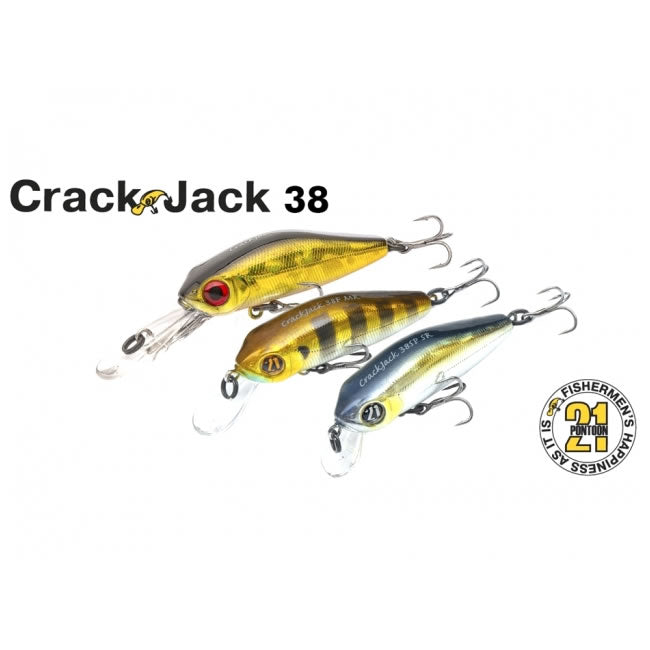 Vobler Pontoon21 Crack Jack 3.8cm 2.4g R46 SP DR