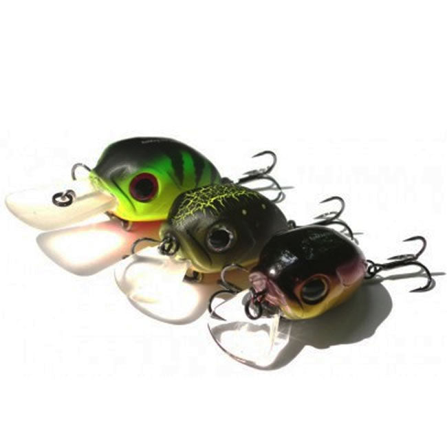 Vobler Pontoon21 Hypnose 38F-SR, Matte Brown Fire Tail 15M F, 3.8cm, 3.7g, 1buc/pac 