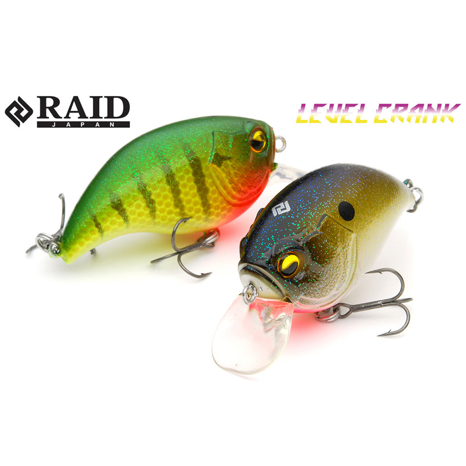 Vobler RAID JAPAN Level Crank, 021 Lemon Power, 5.1cm, 10.5g