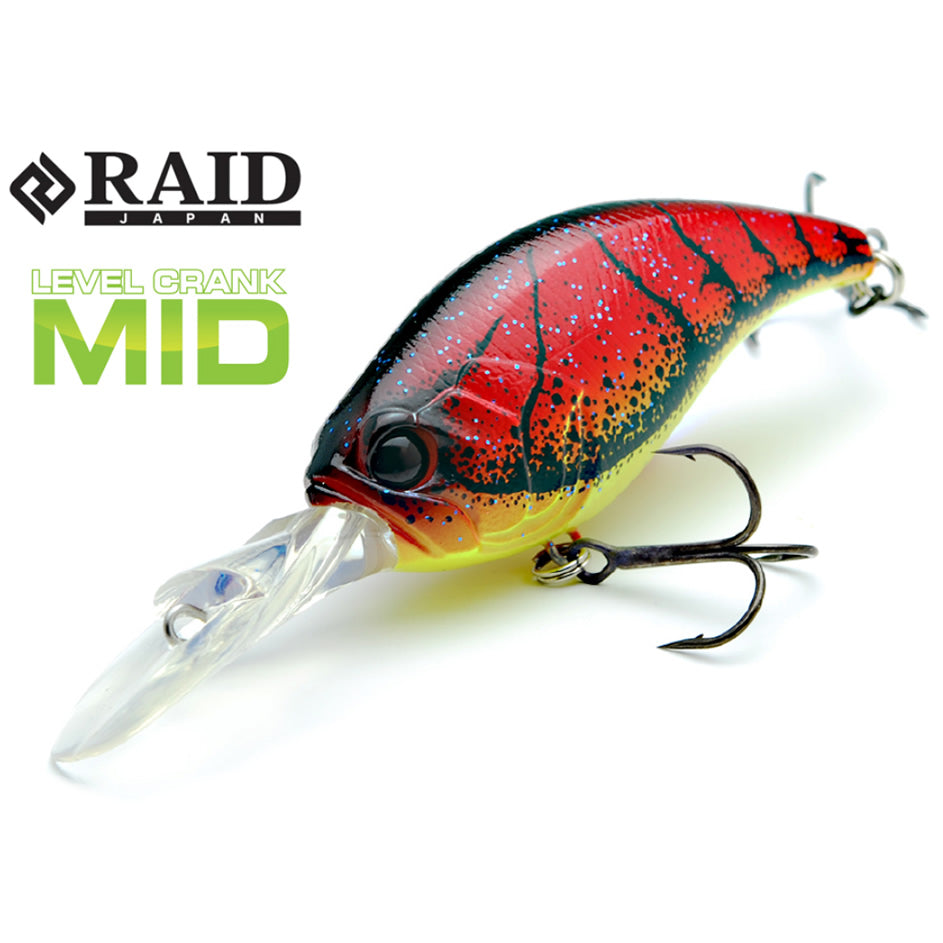 Vobler RAID JAPAN Level Crank Mid, 022 Lemon Power, 5.9cm, 10.5g