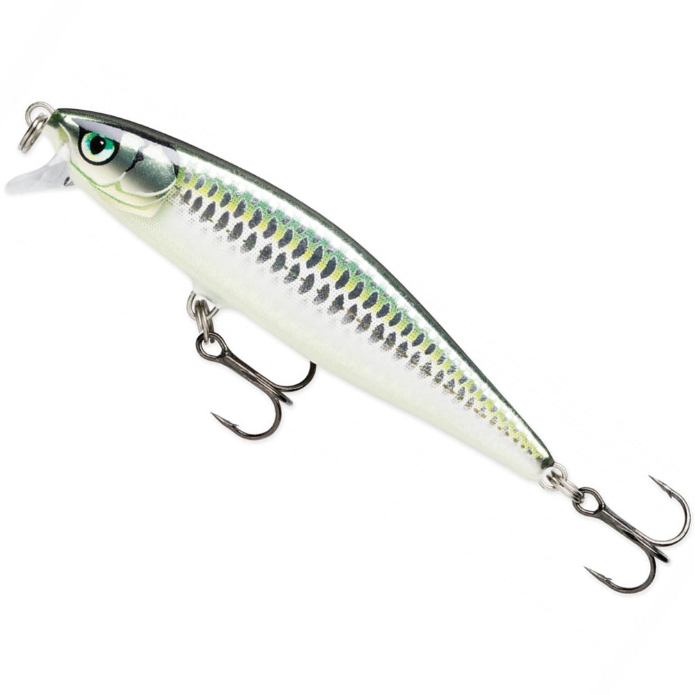 Vobler RAPALA Flat Rap FLR08, BLK, 8cm, 7g