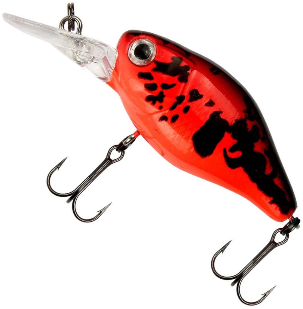 Vobler REIVA Joker Floating, Red Black, 4.6g, 3.8cm, 1buc/pac