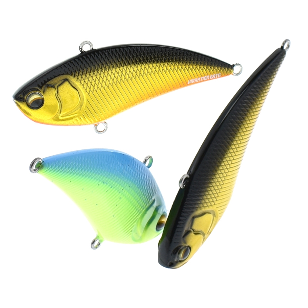 Vobler RTB Vibration 68TG, 6.8cm, 21g, Silver Fluorescent Chartreuse, 1buc/pac