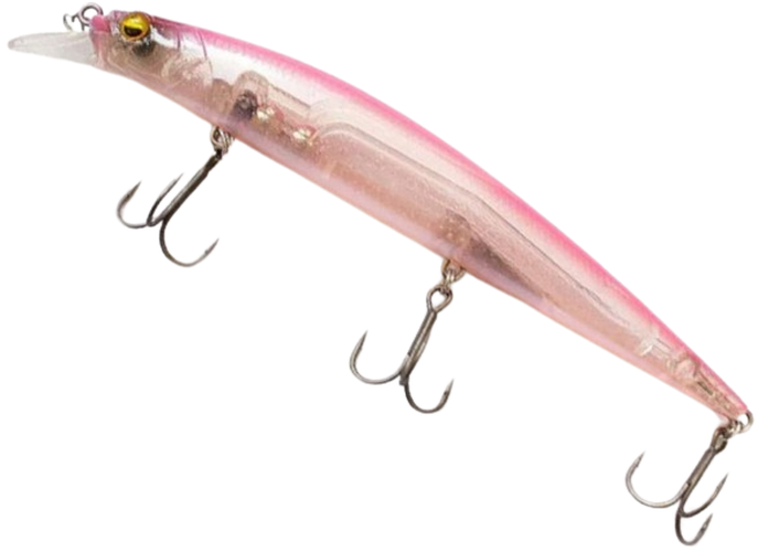 Vobler Raid Level Minnow Floating, 014 Skeleton Candy, 14g, 12.5cm, 1buc/pac