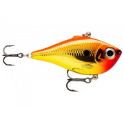 Vobler Rapala Rippin' Rap Sinking Chrome Gold Fluorescent Red