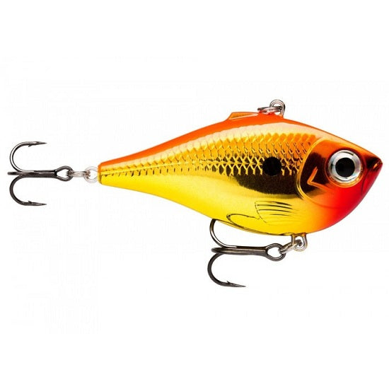 Vobler Rapala Rippin' Rap Sinking Chrome Gold Fluorescent Red