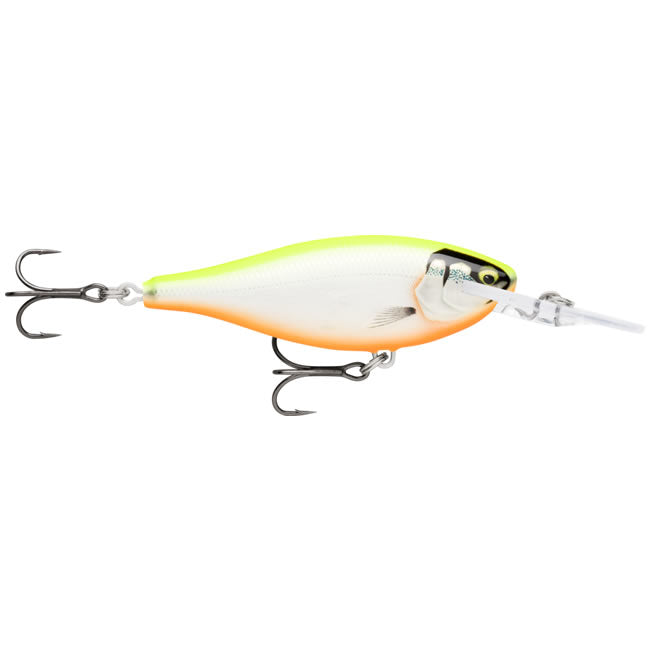Vobler Rapala Shad Rap Elite Gilded Chartreuse Orange Belly