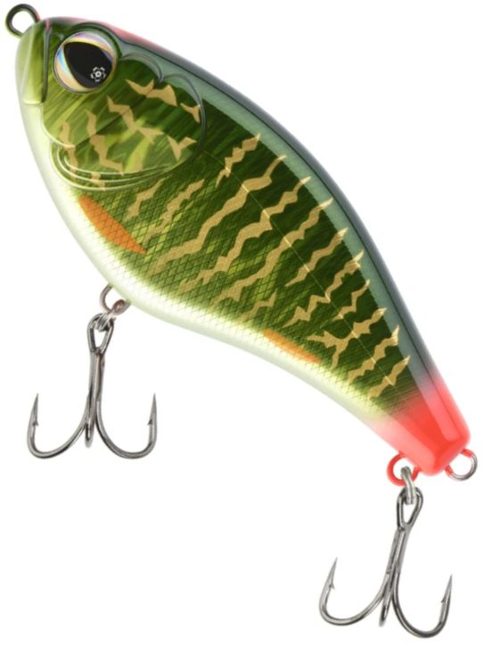 Vobler SAKURA Baffeur Jerk, Golden Pike, 69g, 12.5cm, 1buc/pac