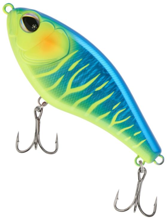 Vobler SAKURA Baffeur Jerk, Reverse Chart Tiger, 69g, 12.5cm, 1buc/pac