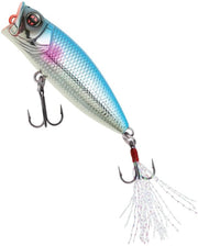 Vobler SAKURA Pop N Dog 55F, Electric Shad, 5.5cm, 7.7g, 1buc/pac
