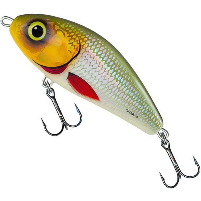 Vobler SALMO Fatso Floating Silver Halo