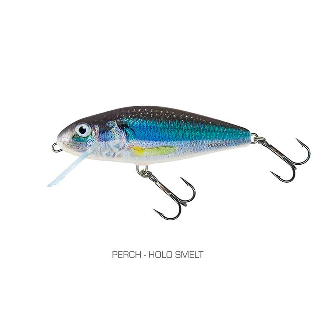 Vobler SALMO Perch Deep Runner, Holo Smelt, 8cm, 14g, 1buc/pac
