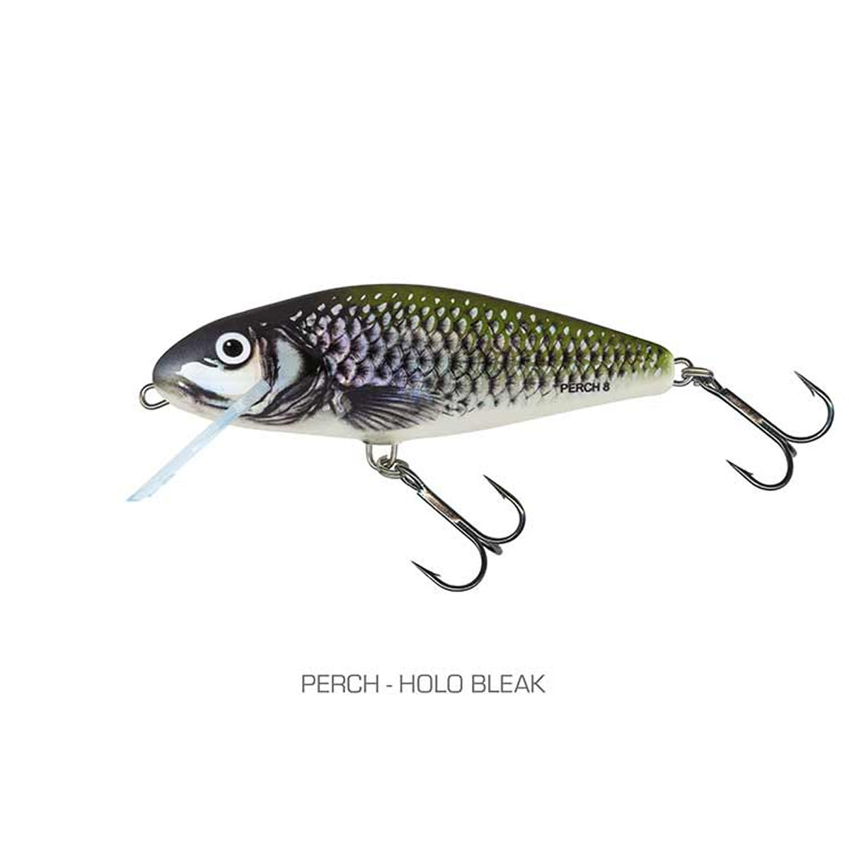Vobler SALMO Perch Floating, Holo Bleak, 12cm, 36g, 1buc/pac