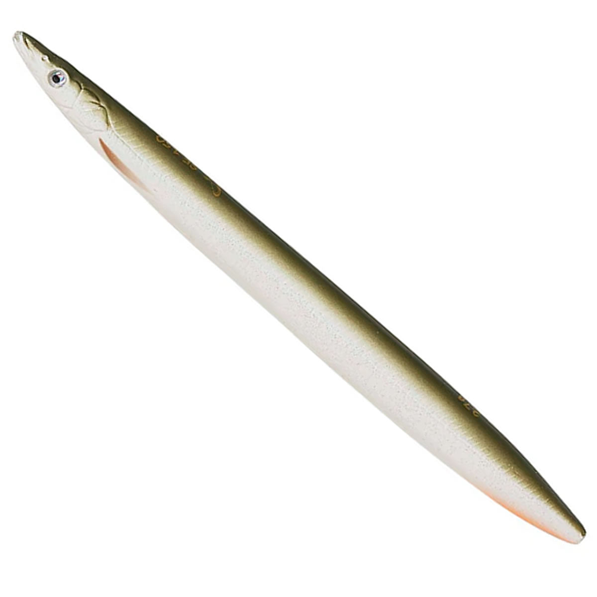 Vobler SAVAGE GEAR 3D Line Thru Sandeel, Matt White Tobis, 19g, 12.5cm, 1buc/pac