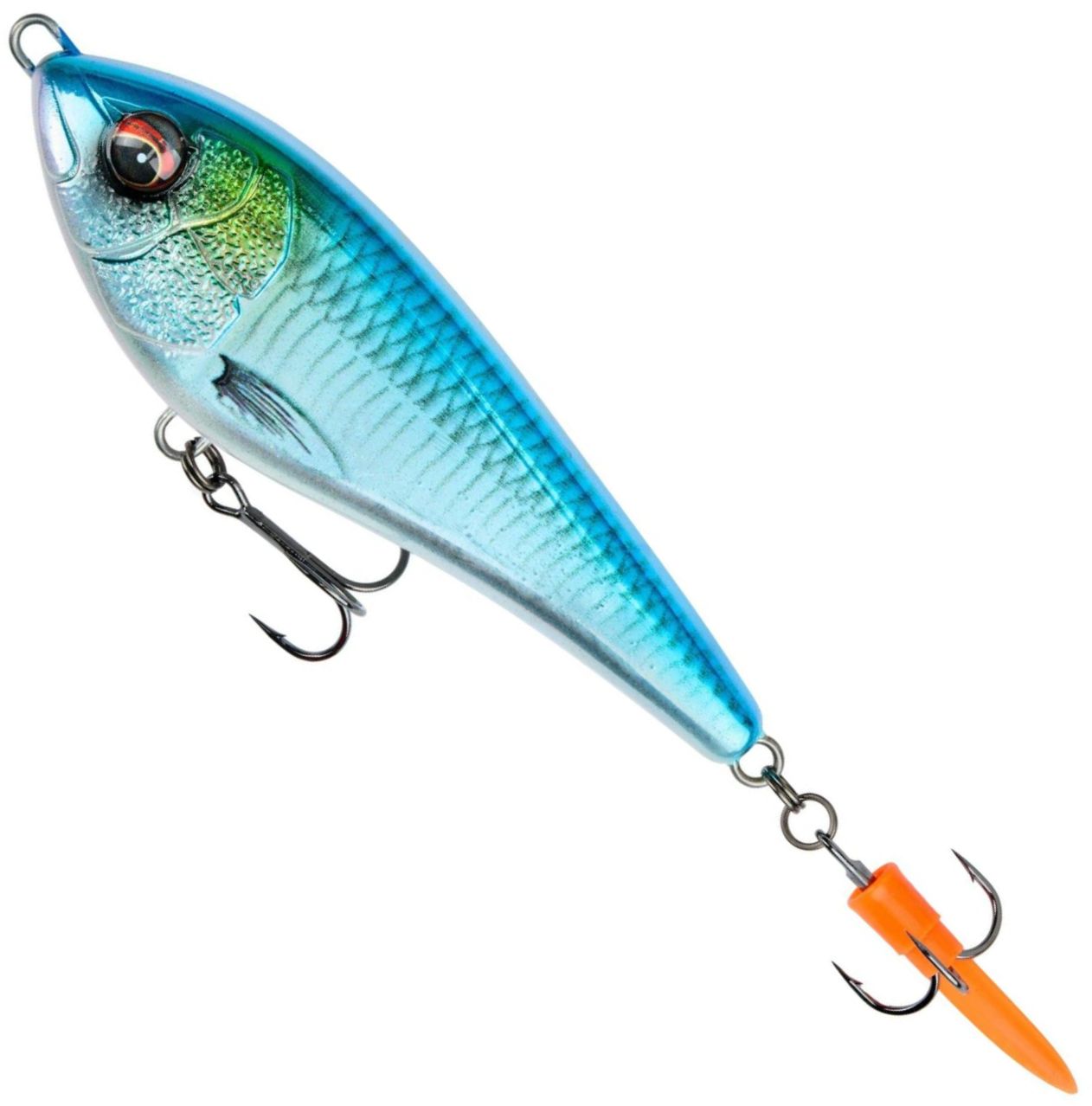 Vobler SAVAGE GEAR Deviator Swim SS Glider Bleu Chrome 1buc/pac