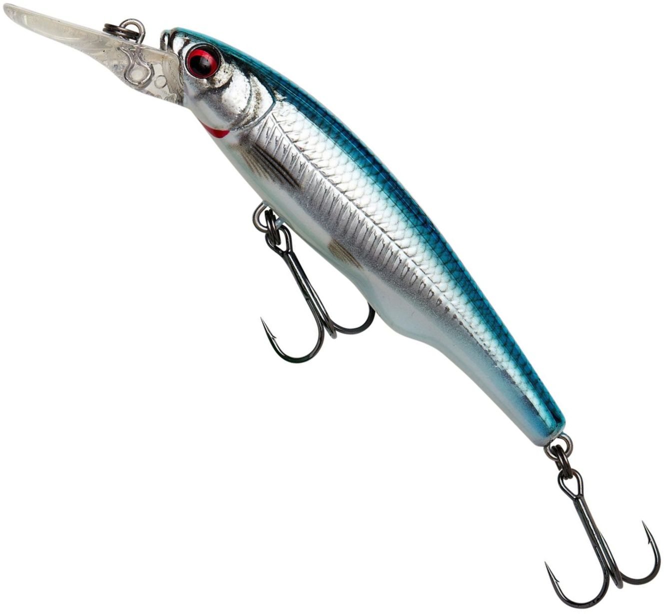 Vobler SAVAGE GEAR Gravity Twitch Suspending MR Floating, Blue Chrome, 6.7cm, 7g, 1buc/pac