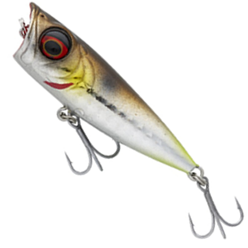 Vobler SAVAGE GEAR Micro Popper Brown Mullet 1buc/pac