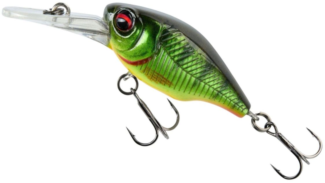 Vobler SAVAGE GEAR Petit G Crank DR Floating, Shiny Firetiger, 4cm, 5.3g, 1buc/pac