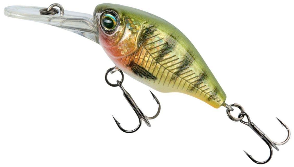 Vobler SAVAGE GEAR Petit G Crank SR Floating, HL Perch, 4cm, 4.3g, 1buc/pac
