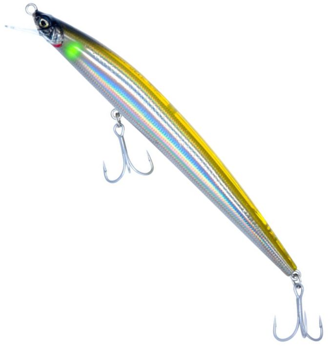 Vobler SAVAGE GEAR Wander Jerk Minnow Floating Ghost Ayu 1buc/pac