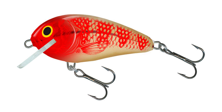 Vobler Salmo Butcher 5cm 7g Sinking Golden Red Head