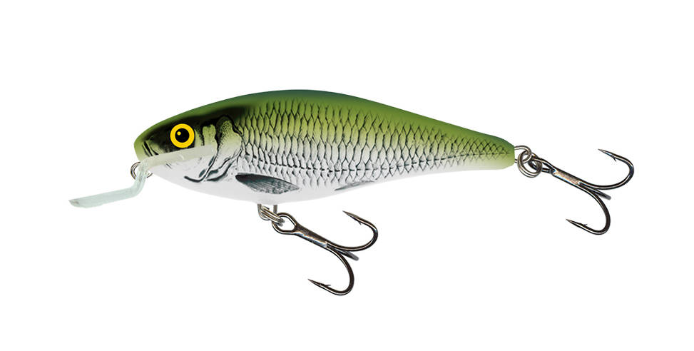 Vobler Salmo Executor Shallow Runner Olive Bleak 5cm 5.0 g