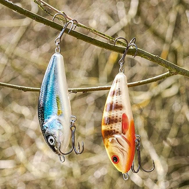 Vobler Salmo Fatso Floating Spotted Brown Perch, 10cm, 48g